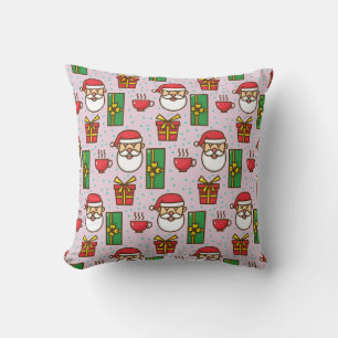 Christmas Wreath Throw Pillow