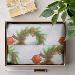 Christmas Wreath  Tissue Paper