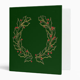 Christmas Wreaths Binder