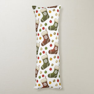 Christmas Wreaths Body Pillow