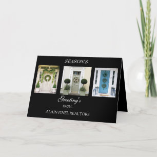 Christmas Wreaths Holiday Card