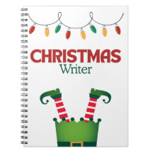 Christmas Writer Notebook - Elf