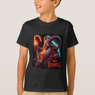 Christmas Xmas Horror Krampus Dark Merry Krampus M T-Shirt