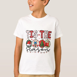 Christmas Xmas Vibes Hockey Lover Hockey Player Wi T-Shirt
