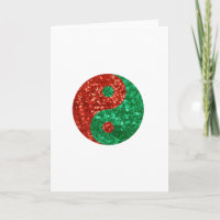 christmas yin yang