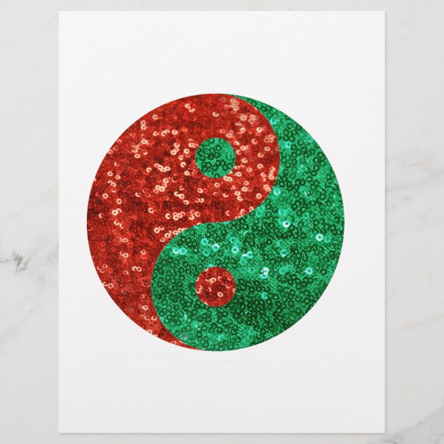 christmas yin yang letterhead (Front)