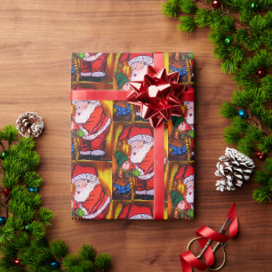 CHRISTMAS YOU BETTER NOT POUT  WRAPPING PAPER