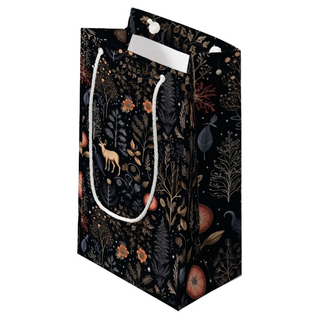 Christmas / Yule Small Gift Bag (Front Angled)