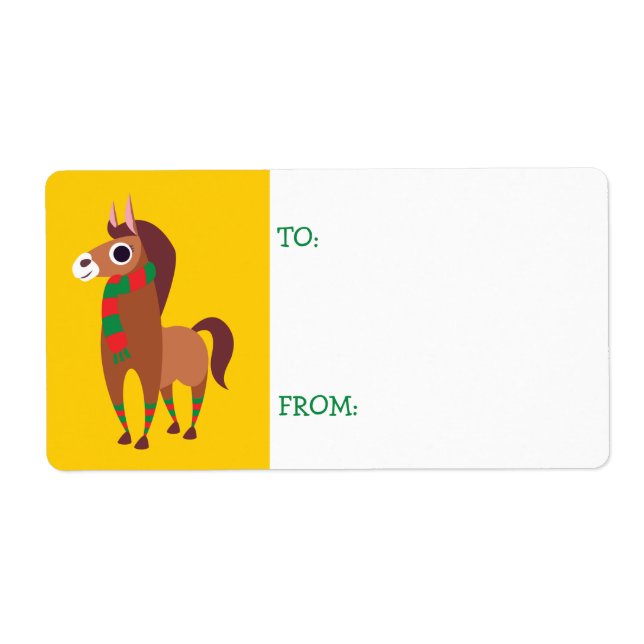 Christmas Zora the Horse (Front)