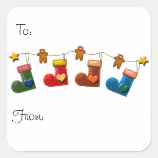 ChristmasCarroll Square Sticker