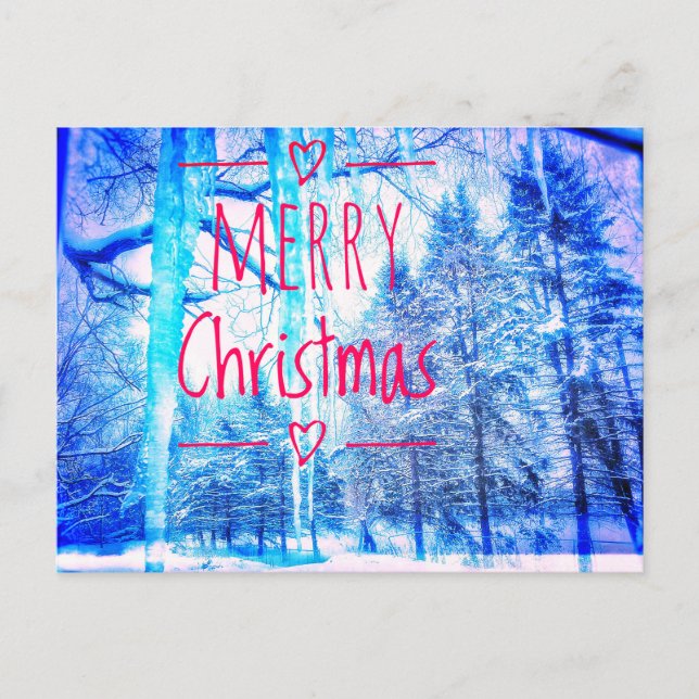 CHRISTMASICLES POSTCARD (Front)