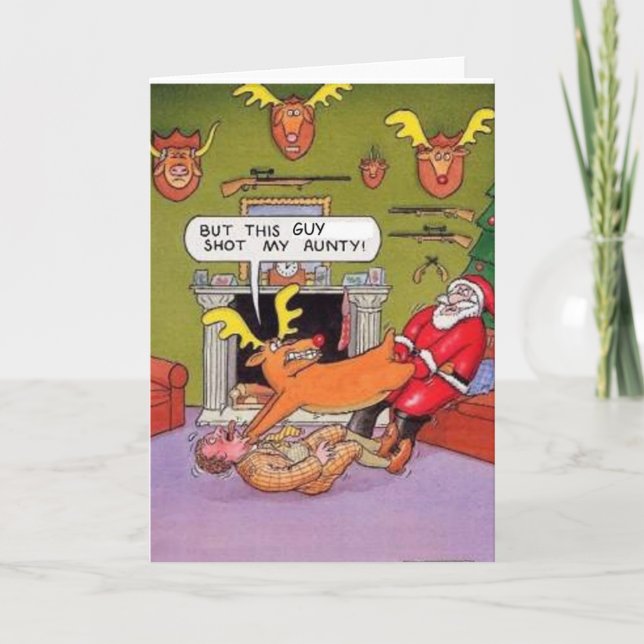 christmasrevenge holiday card (Front)