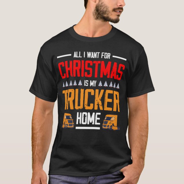 Christmasrucker friend T-Shirt (Front)