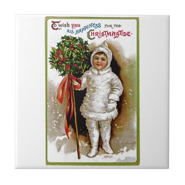 Christmastide Tile (Front)