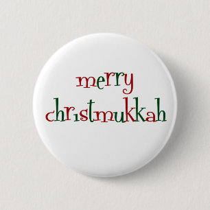 christmukkah 2 inch round button