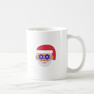 christmukkah santa claus emoji coffee mug