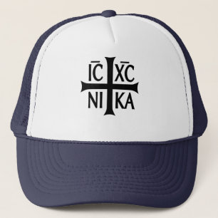 Christogram ICHC NIKA  Trucker Hat