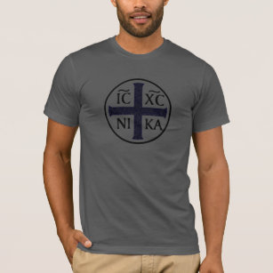 Christogram ICXC NIKA Jesus Conquers T-Shirt