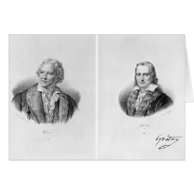 Christoph Willibald von Gluck  and Andre (Front Horizontal)