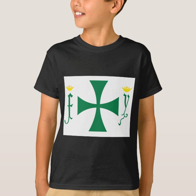 Christopher Columbus Flag T-Shirt (Front)