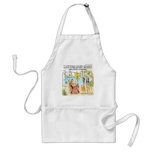 Christopher Columbus Immigrates To America Funny Standard Apron