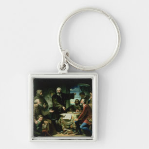 Christopher Columbus in the Monastery of la Keychain