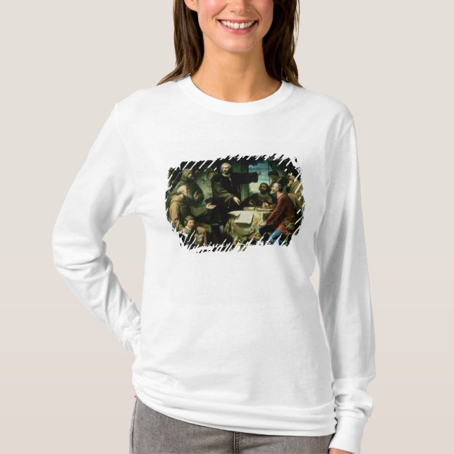 Christopher Columbus in the Monastery of la T-Shirt (Front)