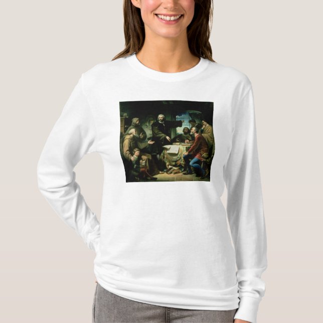 Christopher Columbus in the Monastery of la T-Shirt (Front)
