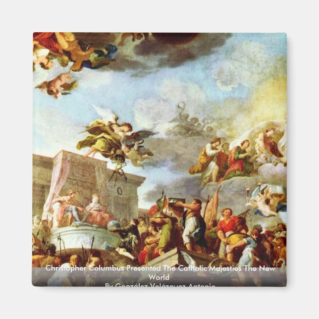 Christopher Columbus Magnet (Front)