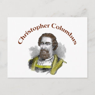 Christopher Columbus Postcard