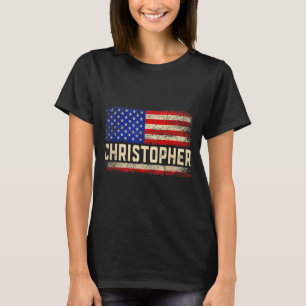 Christopher First Name Shirt Christopher Name Amer