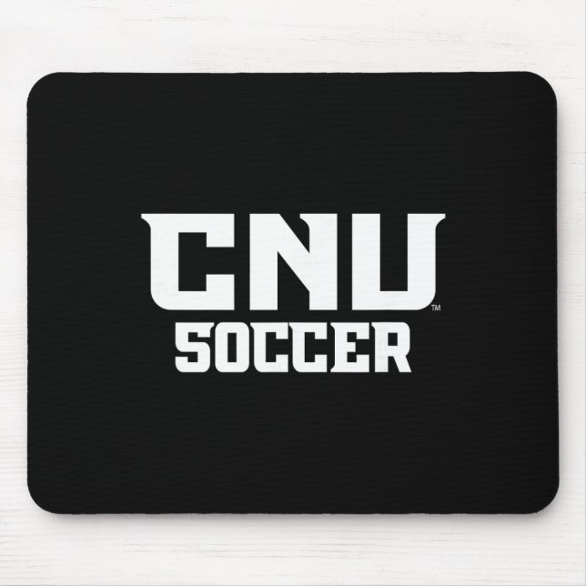 Christopher Newport University Soccer Cnu Apparel  Mouse Pad (Front)