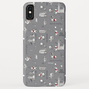 Christopher Robin   Pooh - Hello Friends Pattern iPhone XS Max Case