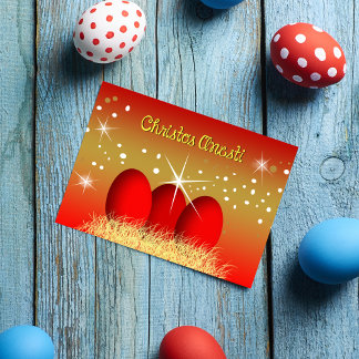 Christos Anesti Greek Easter Card