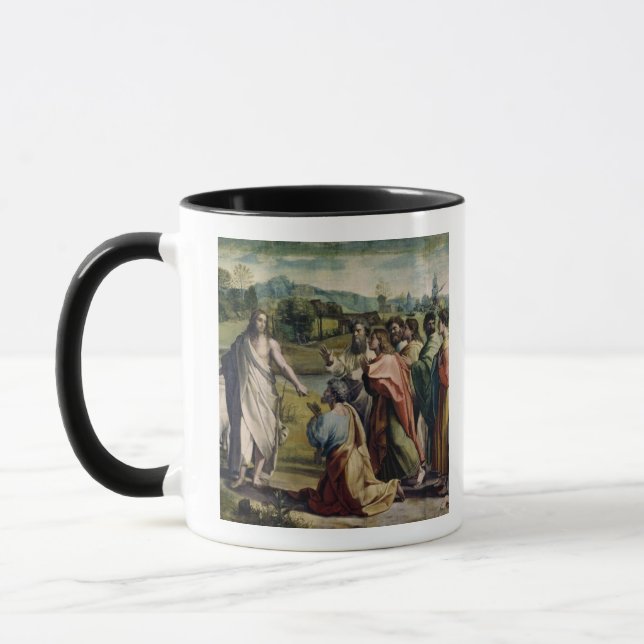Christ's Charge to St. Peter (cartoon for the Sist Mug (Left)