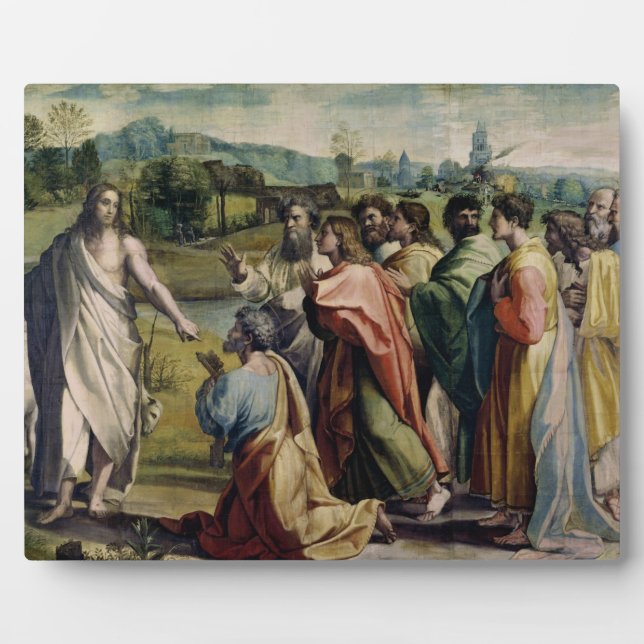 Christ's Charge to St. Peter (cartoon for the Sist Plaque (Front)