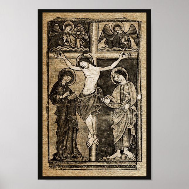 Christ's Crucifixion in Sepia | Poster (Front)