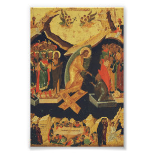 Christ's Descent into Hades Resurrection of Jesus  Photo Print
