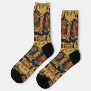 Christ's Descent into Hades Resurrection of Jesus Socks
