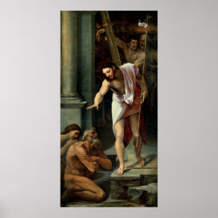Christ's Descent into Limbo, c. 1532 Poster