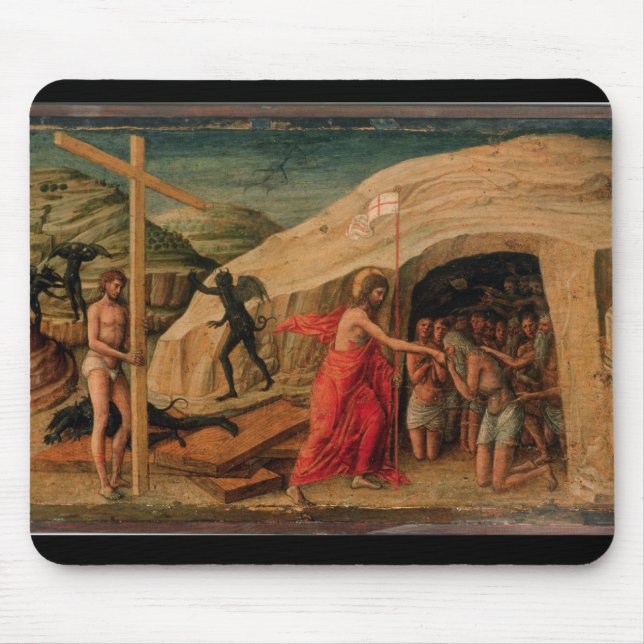 Christ's Descent into Limbo Mouse Pad (Front)