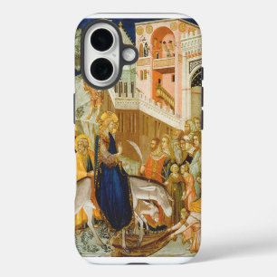 Christ's entry into Jerusalem by Pietro Lorenzetti iPhone 16 Case