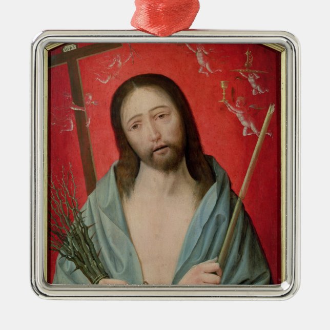 Christ's Passion Metal Ornament (Front)