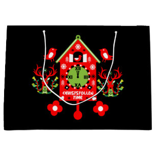 Christstollen Weihnachtsstollen Stollen Xmas Apron Large Gift Bag