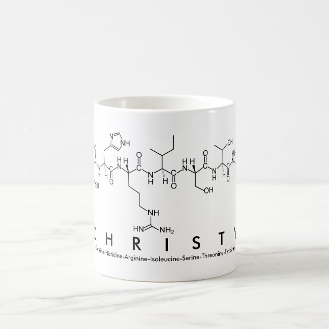 Christy peptide nom mug (Centre)