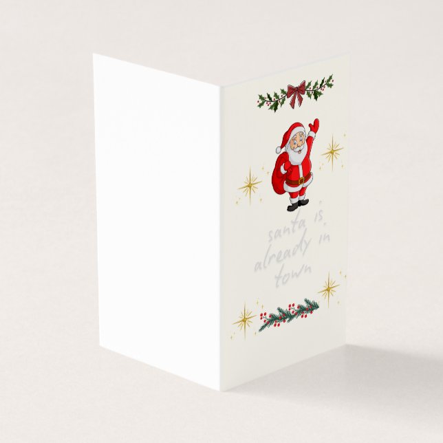 chritmas card (Outside)