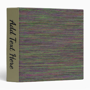 Chroma Denim Look Personalized Binder