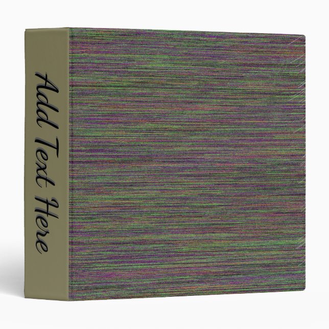 Chroma Denim Look Personalized Binder (Front/Spine)