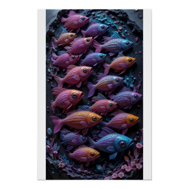 Chroma-Fin Drifters Poster (Front)