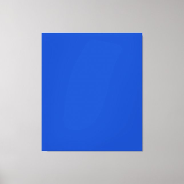Chroma key colour Blue Canvas Print (Front)